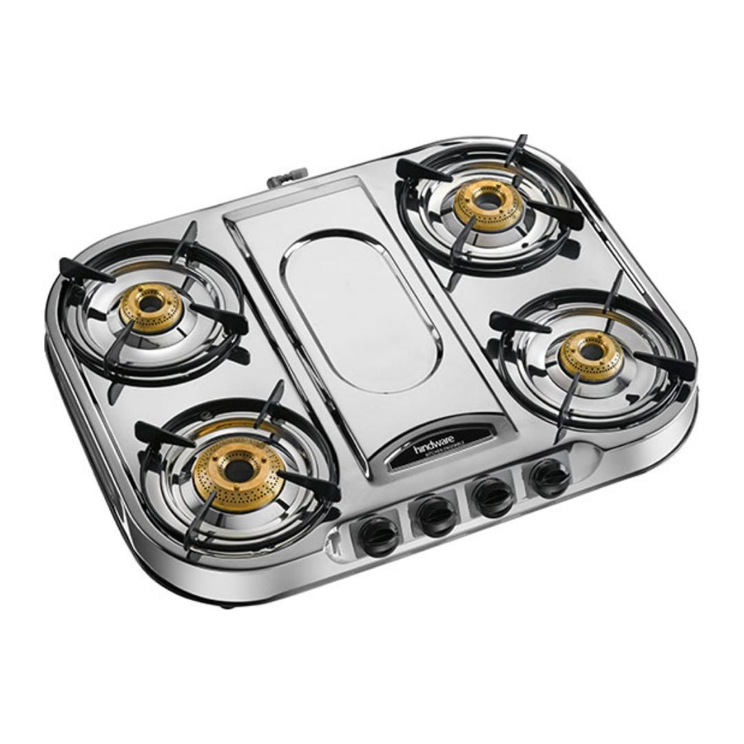 Hindware 66 cm 4 Burner Cooktop Festo Series FESTO 4B