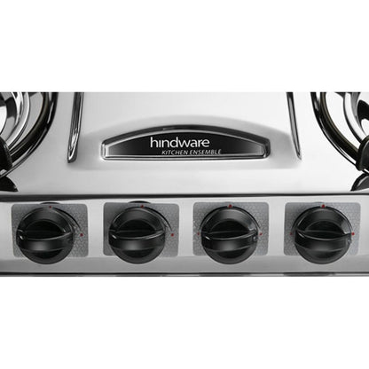 Hindware 66 cm 4 Burner Cooktop Festo Series FESTO 4B