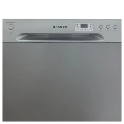 Faber Free Standing Dishwasher FFSD 6PR 8S ACE INOX with 8 Place Settings