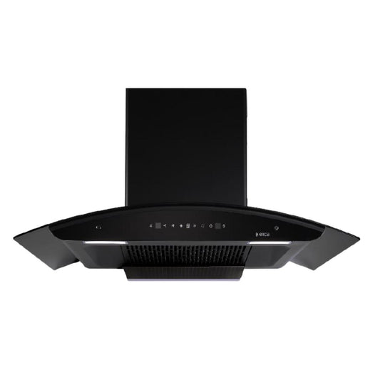 Elica 90 cm Wall Mounted Chimney Auto Clean Hoods Series FLCG 900 HAC LTW MS NERO