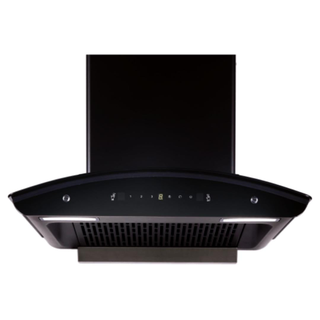 Elica 60 cm Wall Mounted Chimney Auto Clean Hoods Series FLCG PLUS LTW 600 HAC MS NERO