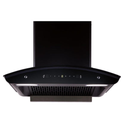 Elica 60 cm Wall Mounted Chimney Auto Clean Hoods Series FLCG PLUS LTW 600 HAC MS NERO