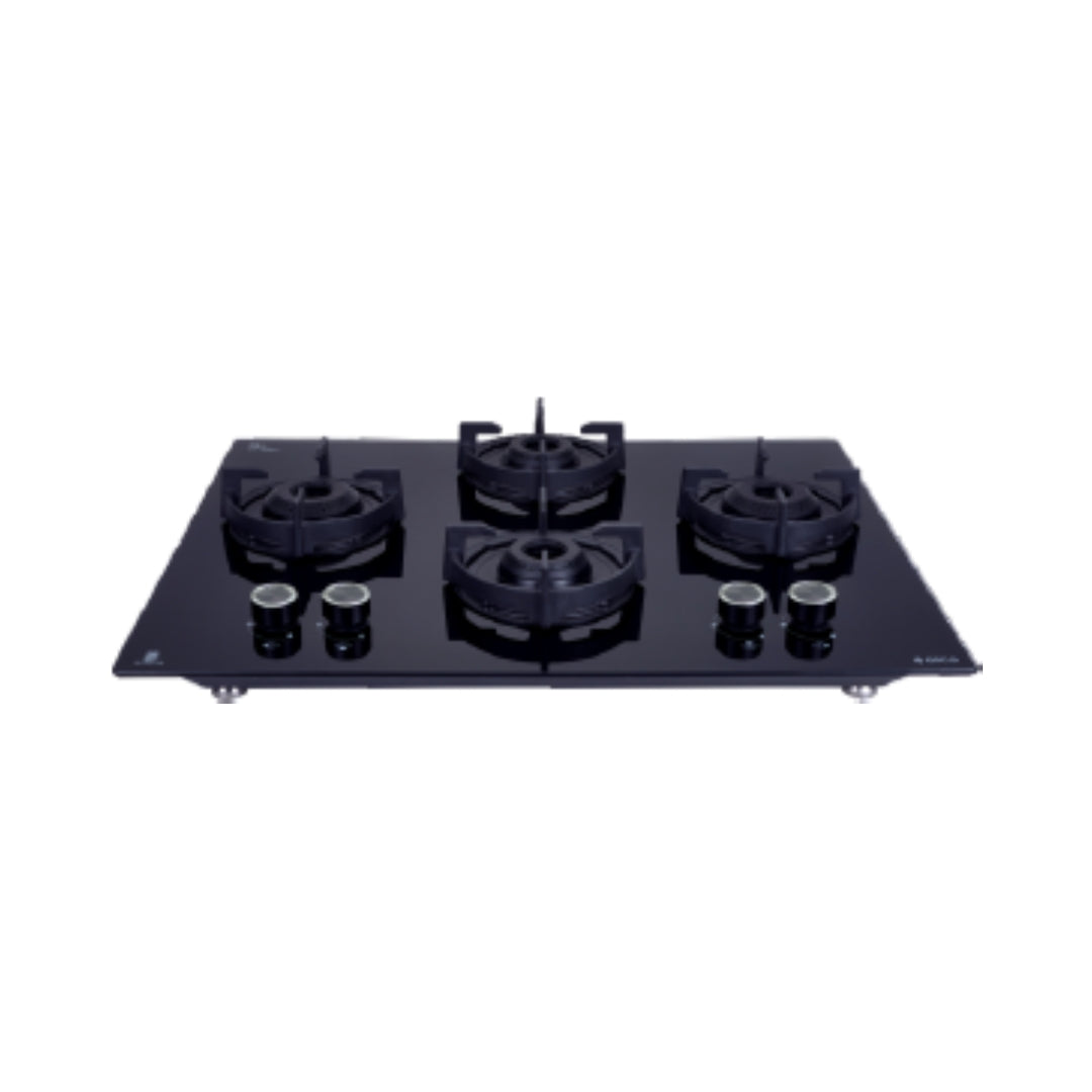 Elica 60 cm 4 Burner Hob Lotus Series FLEXI 460 LOTUS IND HD BRASS