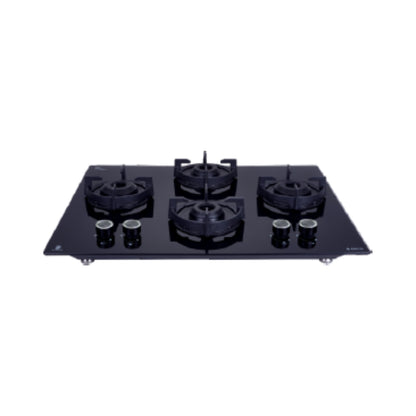 Elica 70 cm 4 Burner Hob Lotus Series FLEXI 470 LOTUS IND HD BRASS