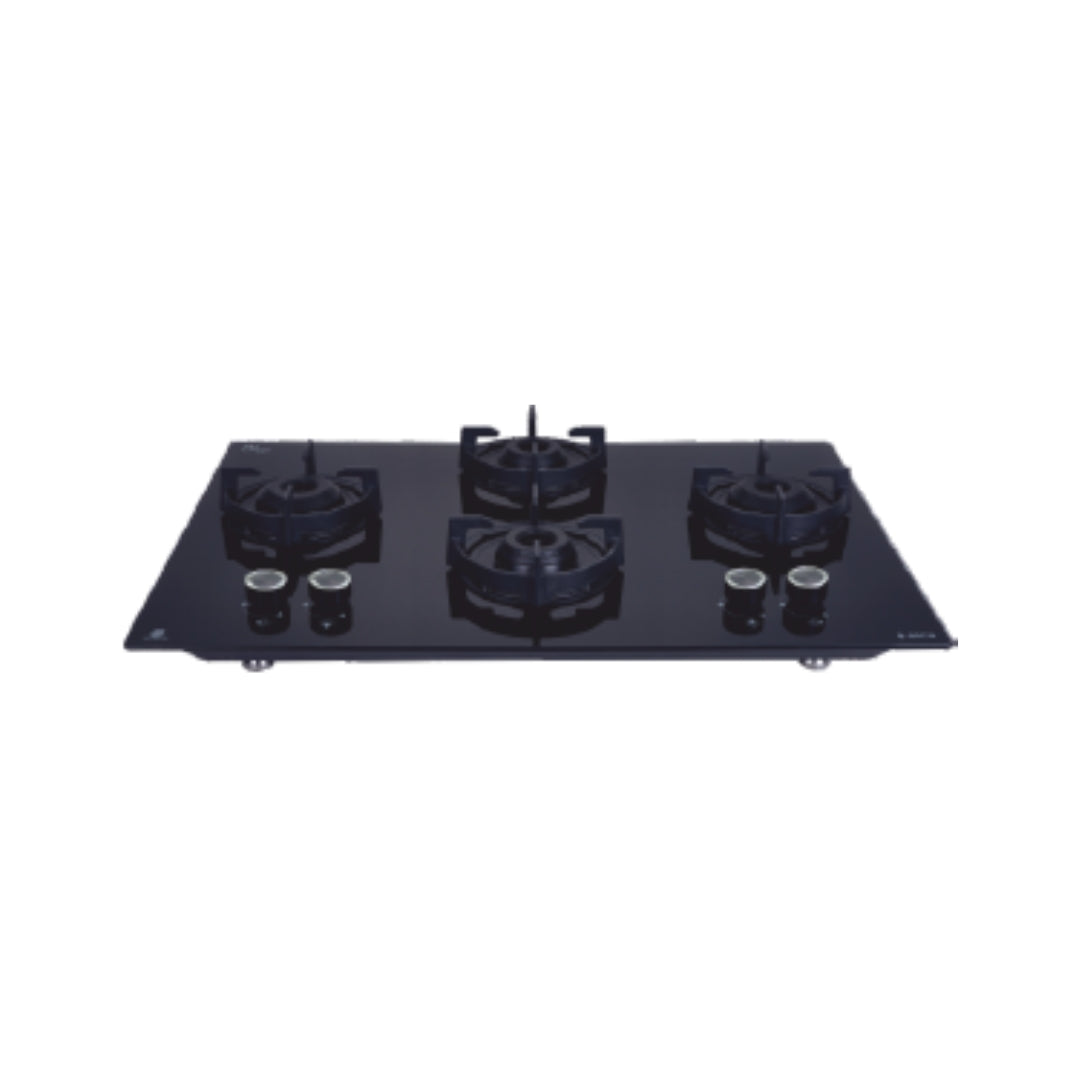 Elica 90 cm 4 Burner Hob Lotus Series FLEXI 491 LOTUS IND HD BRASS