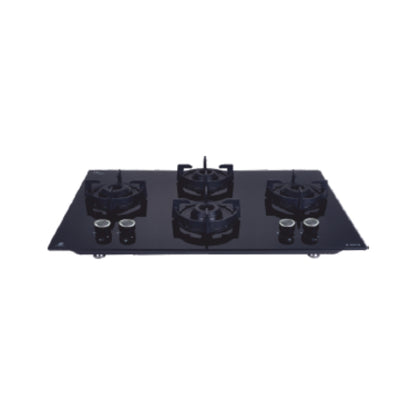 Elica 90 cm 4 Burner Hob Lotus Series FLEXI 491 LOTUS IND HD BRASS