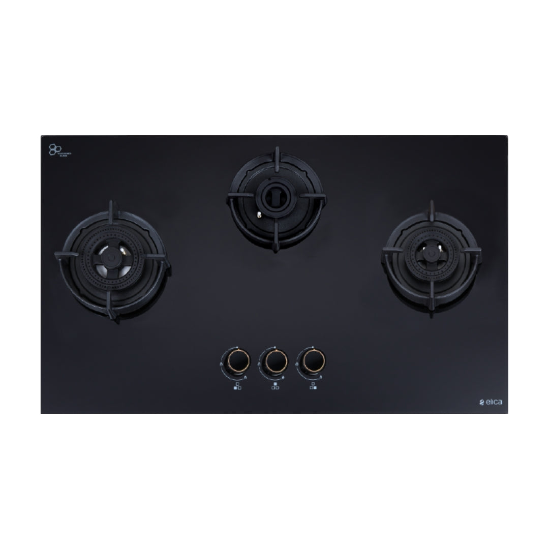 Elica 75 cm 3 Burner Hob DFS AB Series FLEXI DFS AB 3B 75 DX