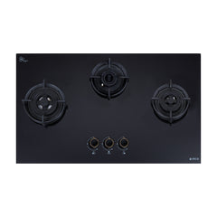 Elica 75 cm 3 Burner Hob DFS AB Series FLEXI DFS AB 3B 75 DX