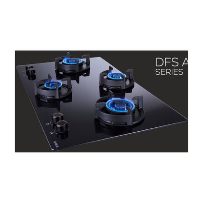 Elica 70 cm 4 Burner Hob DFS AB Series FLEXI DFS AB 4B 70 TX