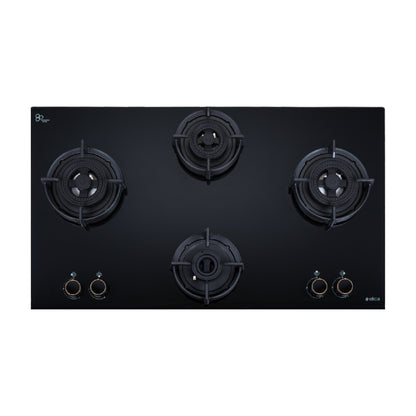Elica 90 cm 4 Burner Hob DFS AB Series FLEXI DFS AB 4B 91 TX
