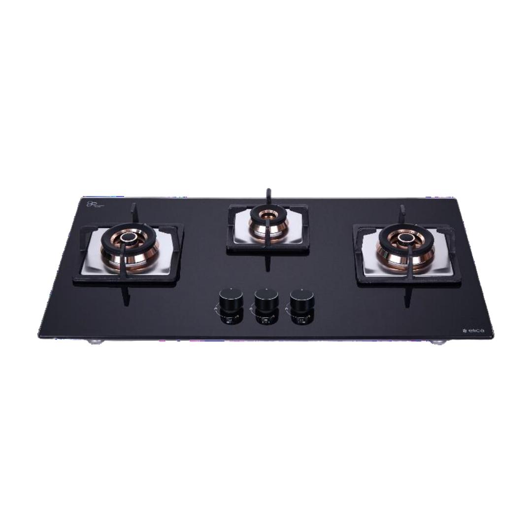 Elica 75 cm 3 Burner Hob Flexi FB Series FLEXI FB HCT 375 DX