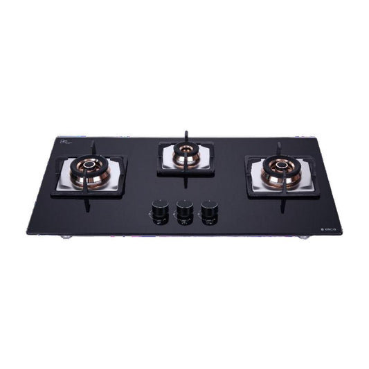 Elica 75 cm 3 Burner Hob Flexi FB Series FLEXI FB HCT 375 DX