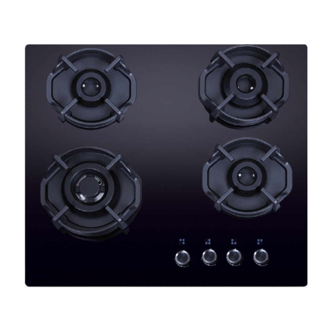 Elica 60 cm 4 Burner Hob Hexa IND Lotus FLEXI HEXA 460 LOTUS IND HD BRASS