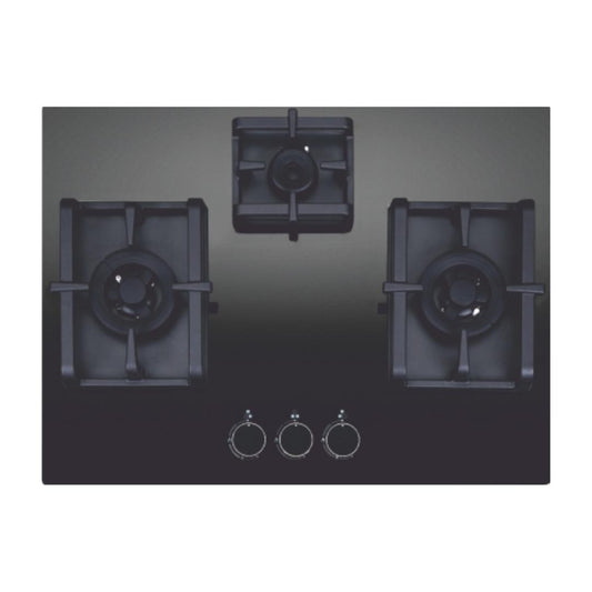 Elica 70 cm 3 Burner Hob Flexi Pro Max AB Series FLEXI PRO MAX AB MFC 3B 70 DX