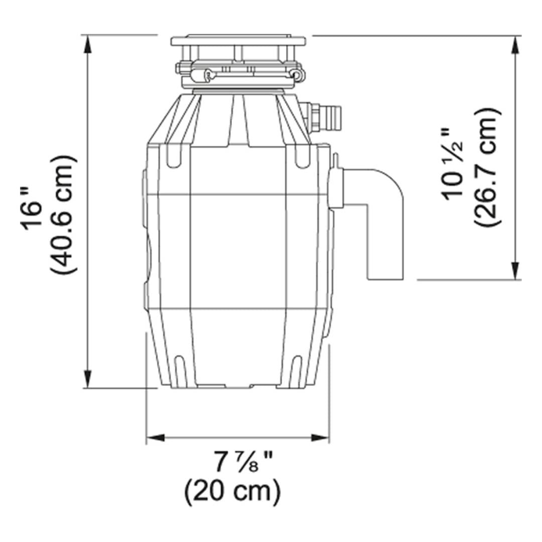 Franke Food Waste Disposer FWDJ125