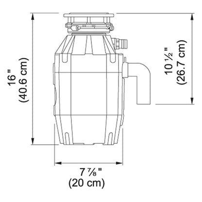 Franke Food Waste Disposer FWDJ125