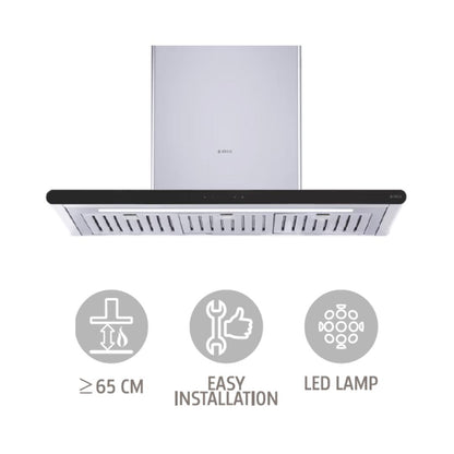 Elica 60 cm Wall Mounted Chimney Decorative Series GALAXY ETB PLUS LTW 60 T4V LED