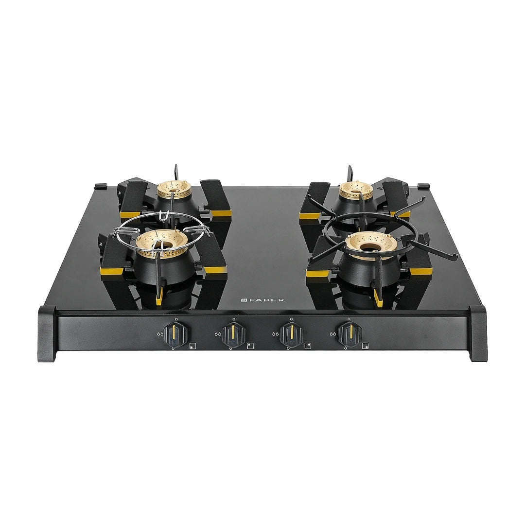 Faber 70 cm 4 Burner Cooktop Genius Series GENIUS 704 BK