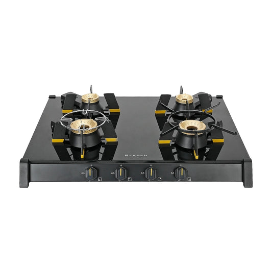 Faber 70 cm 4 Burner Cooktop Genius Series GENIUS 704 BK