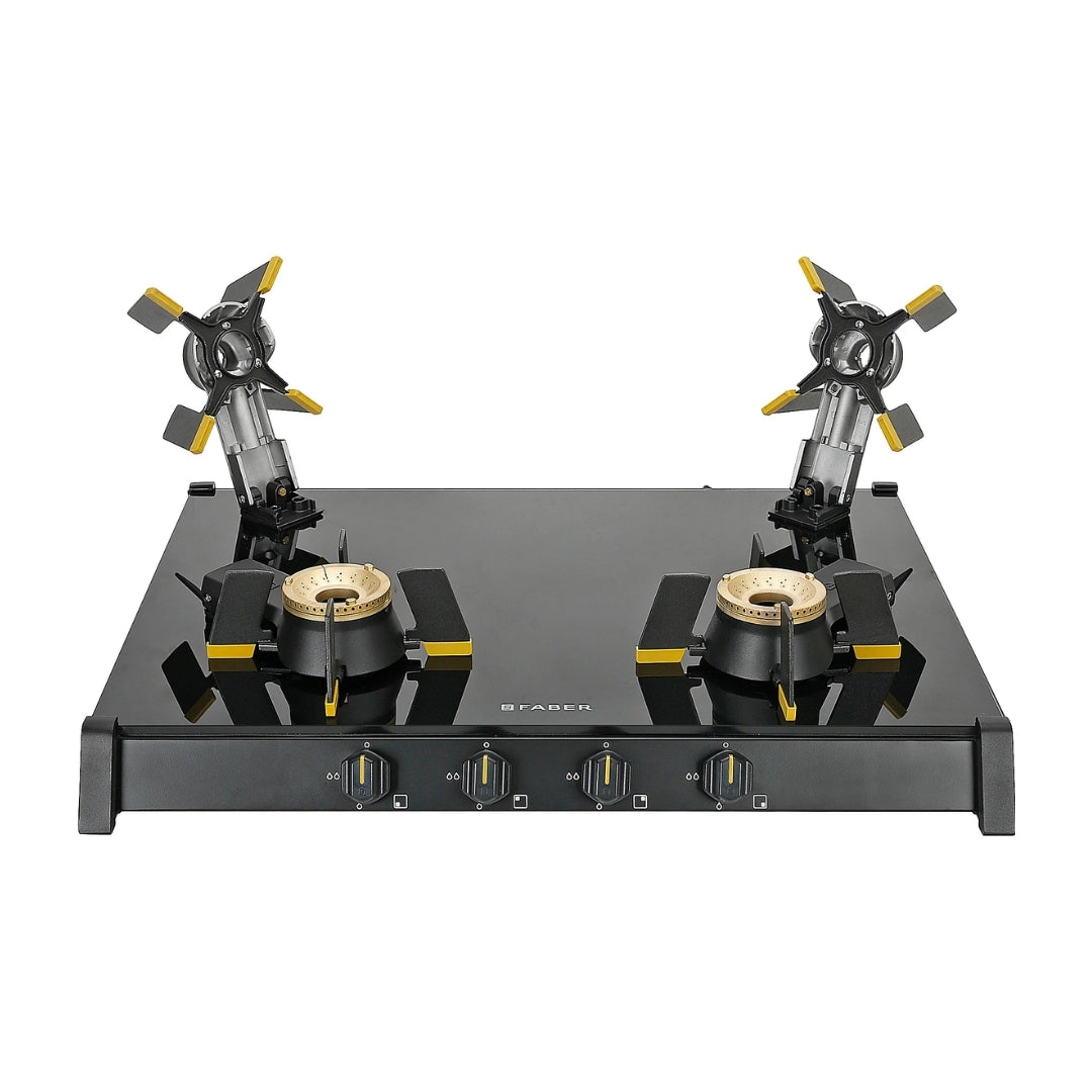 Faber 70 cm 4 Burner Cooktop Genius Series GENIUS 704 BK