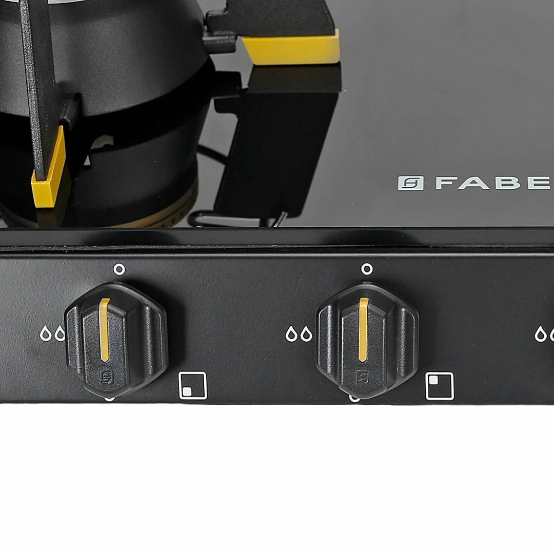 Faber 70 cm 4 Burner Cooktop Genius Series GENIUS 704 BK