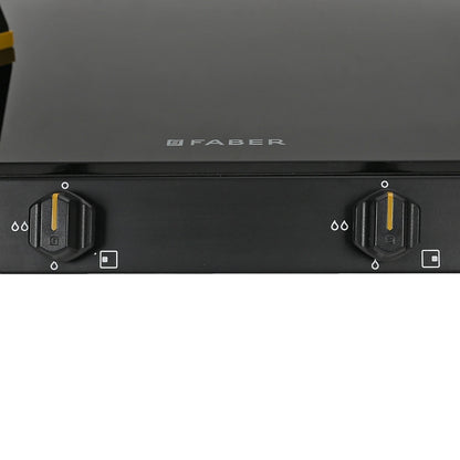 Faber 75 cm 2 Burner Cooktop Genius Series GENIUS 752 BK
