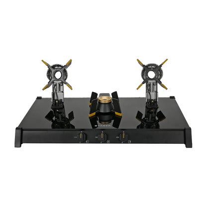Faber 75 cm 3 Burner Cooktop Genius Series GENIUS 753 AI BK