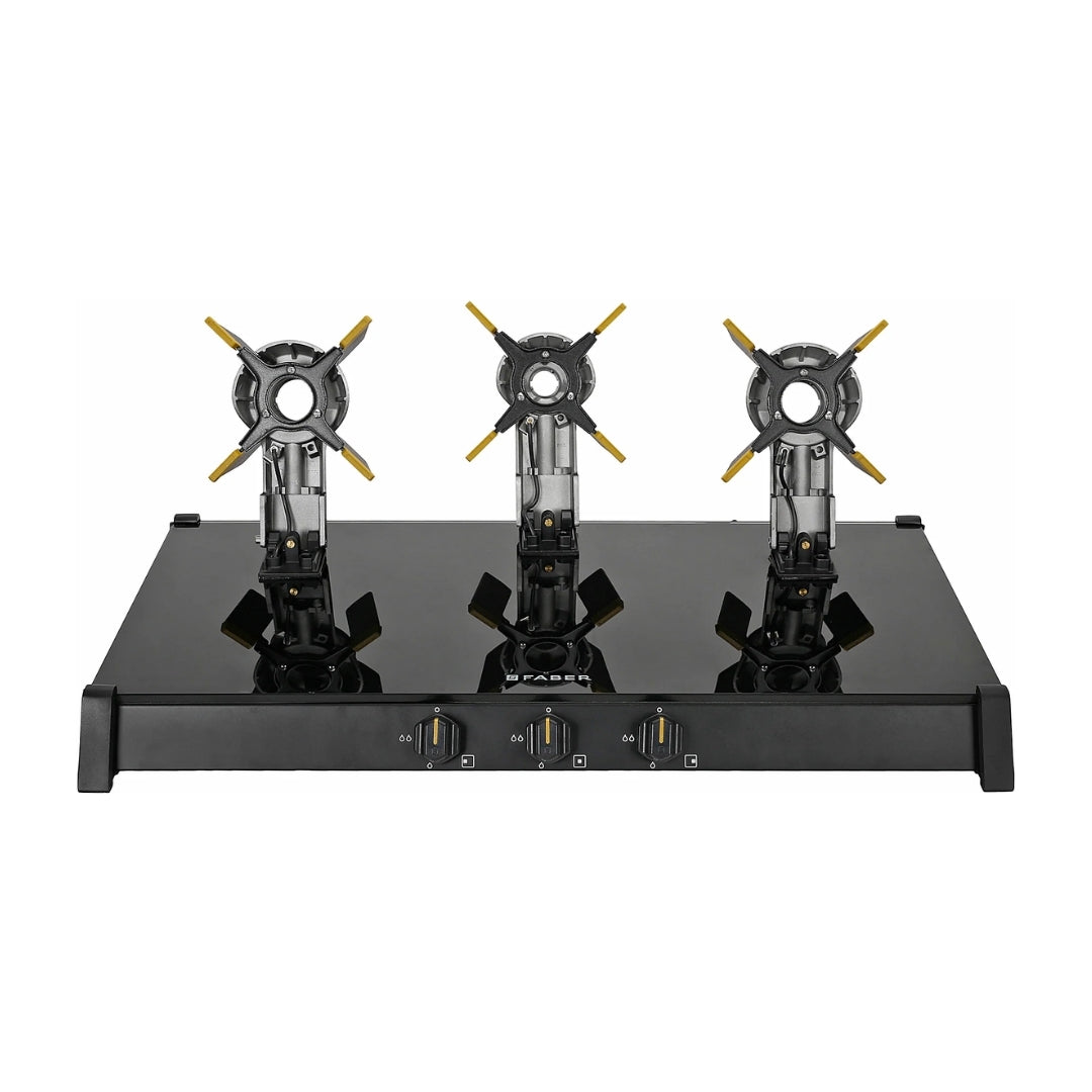 Faber 75 cm 3 Burner Cooktop Genius Series GENIUS 753 AI BK