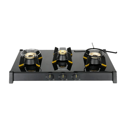 Faber 75 cm 3 Burner Cooktop Genius Series GENIUS 753 BK