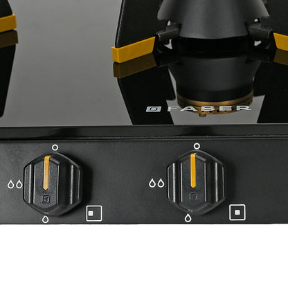 Faber 75 cm 3 Burner Cooktop Genius Series GENIUS 753 BK