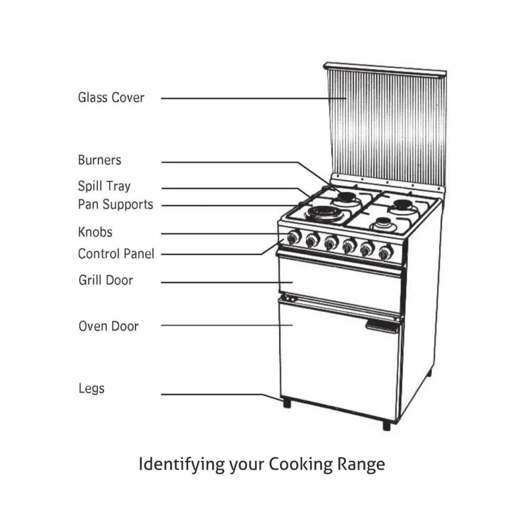 Glen Cooking Range CR 2012 PL TR AI