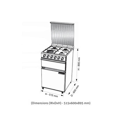 Glen Cooking Range CR 2012 PL TR AI