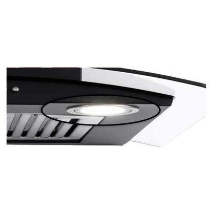 Elica 60 cm Wall Mounted Chimney Decorative Series GLACE SF ETB PLUS LTW 60 NERO PB LED