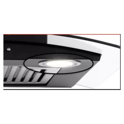Elica 60 cm Wall Mounted Chimney Decorative Series GLACE TF ETB PLUS LTW 60 NERO PB LED