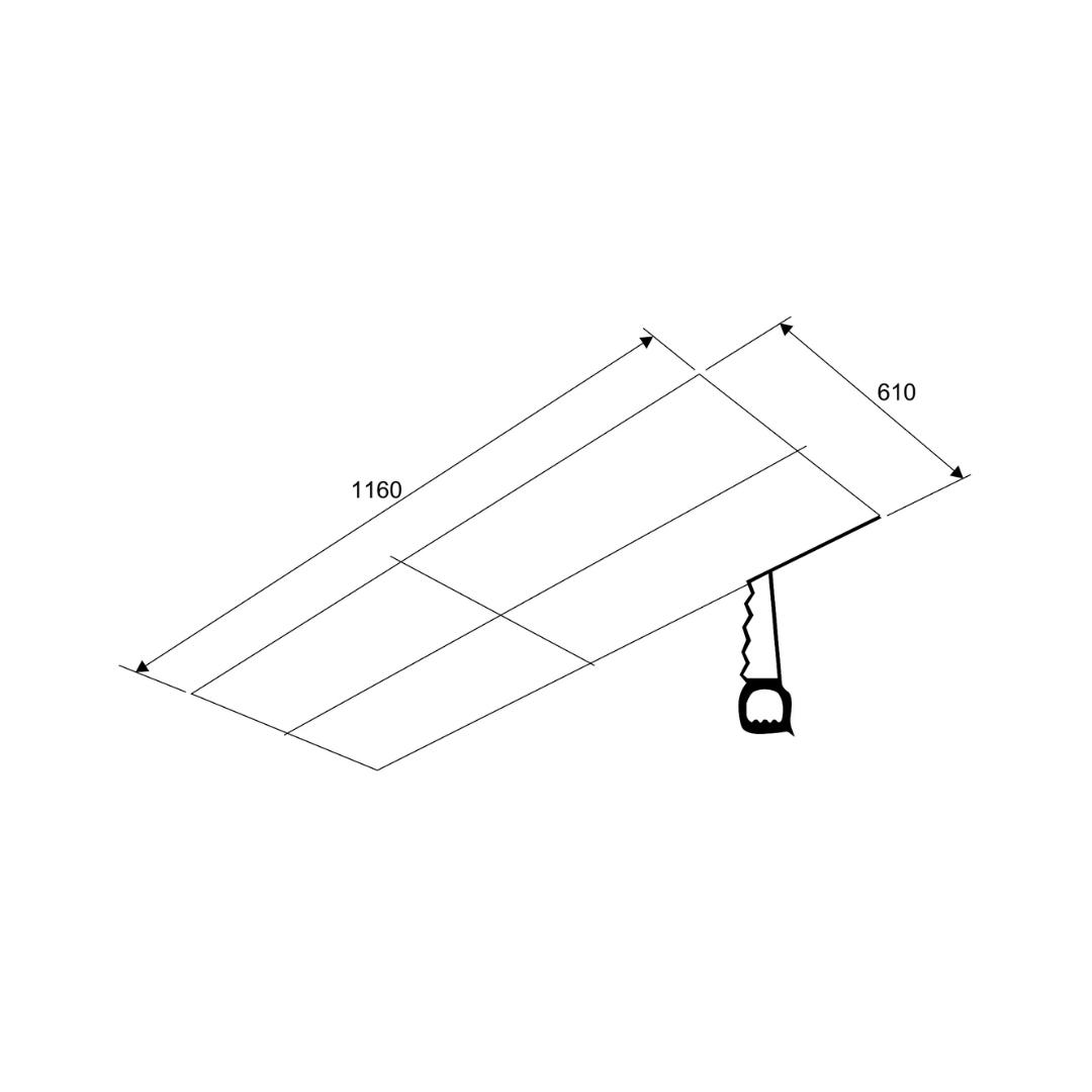 Glen 120 cm Ceiling Mounted Chimney Designer Island Hood Series CH 1010 ISLAND 120 1250