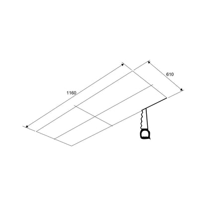 Glen 120 cm Ceiling Mounted Chimney Designer Island Hood Series CH 1010 ISLAND 120 1250