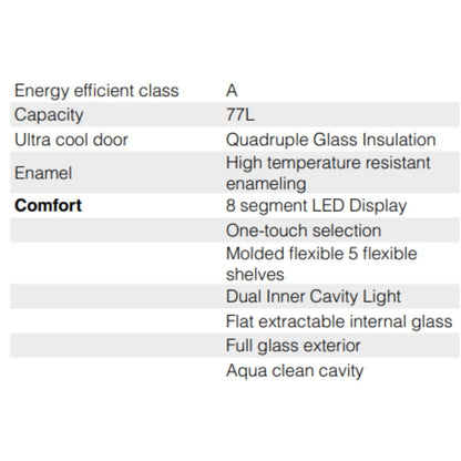Hafele Built In Oven DIAMOND 77 BIO + Hafele Built-In Convection Microwave DIAMOND 34 MWO