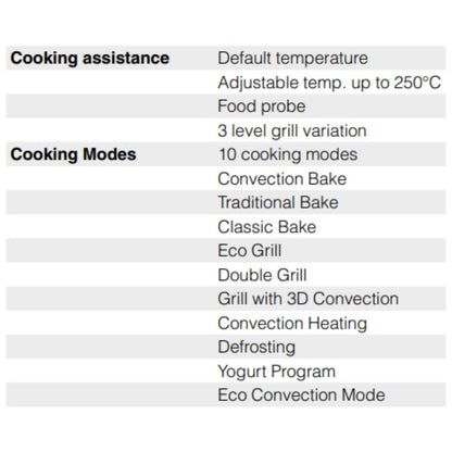 Hafele Built In Oven DIAMOND 77 BIO + Hafele Built-In Convection Microwave DIAMOND 34 MWO