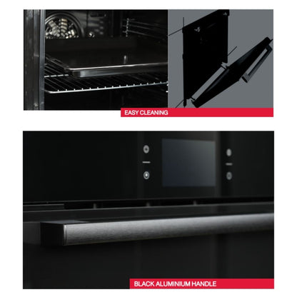 Hafele Built In Oven IRIS 70 + Hafele Built-In Microwave IRIS 28