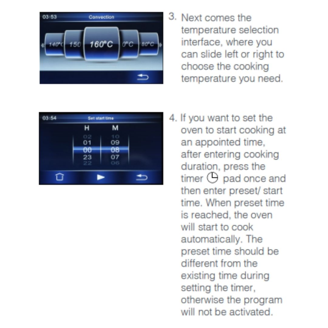 Hafele Built In Oven IRIS 70