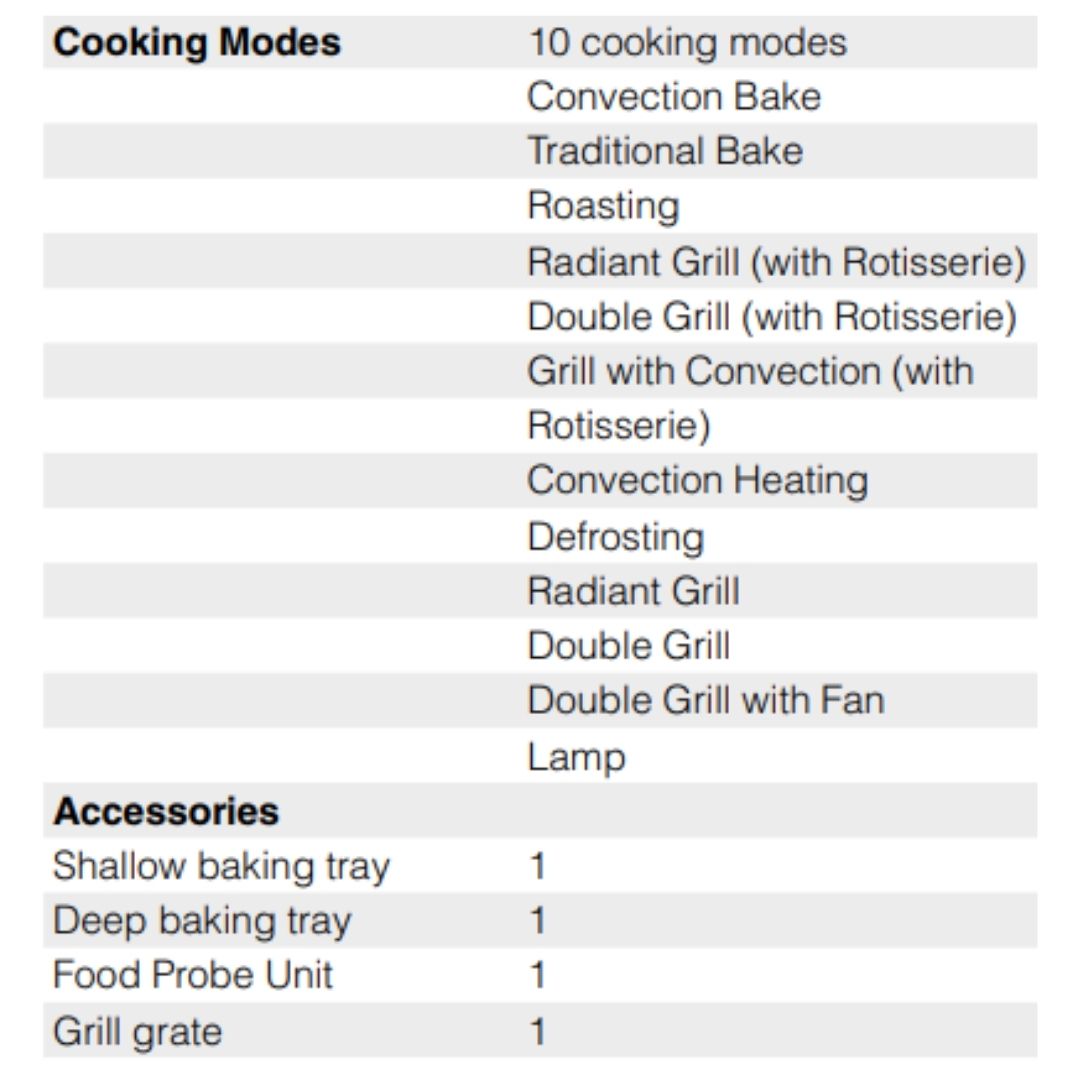 Hafele Built In Oven RIBB 70 + Hafele Built-In Microwave MARIA 28 + Hafele 60 cm Wall Mounted Chimney Essentia Series RENATA INCLINED 60 + Hafele 60 cm 3 Burner Hob Essentia Series VERENA 360
