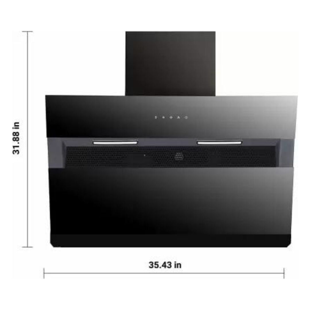 Hafele 90 cm Wall Mounted Chimney FM Series LEO 90