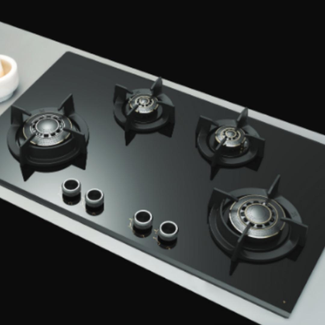 Hafele 90 cm 4 Burner Hob Vortex Series VORTEX 490