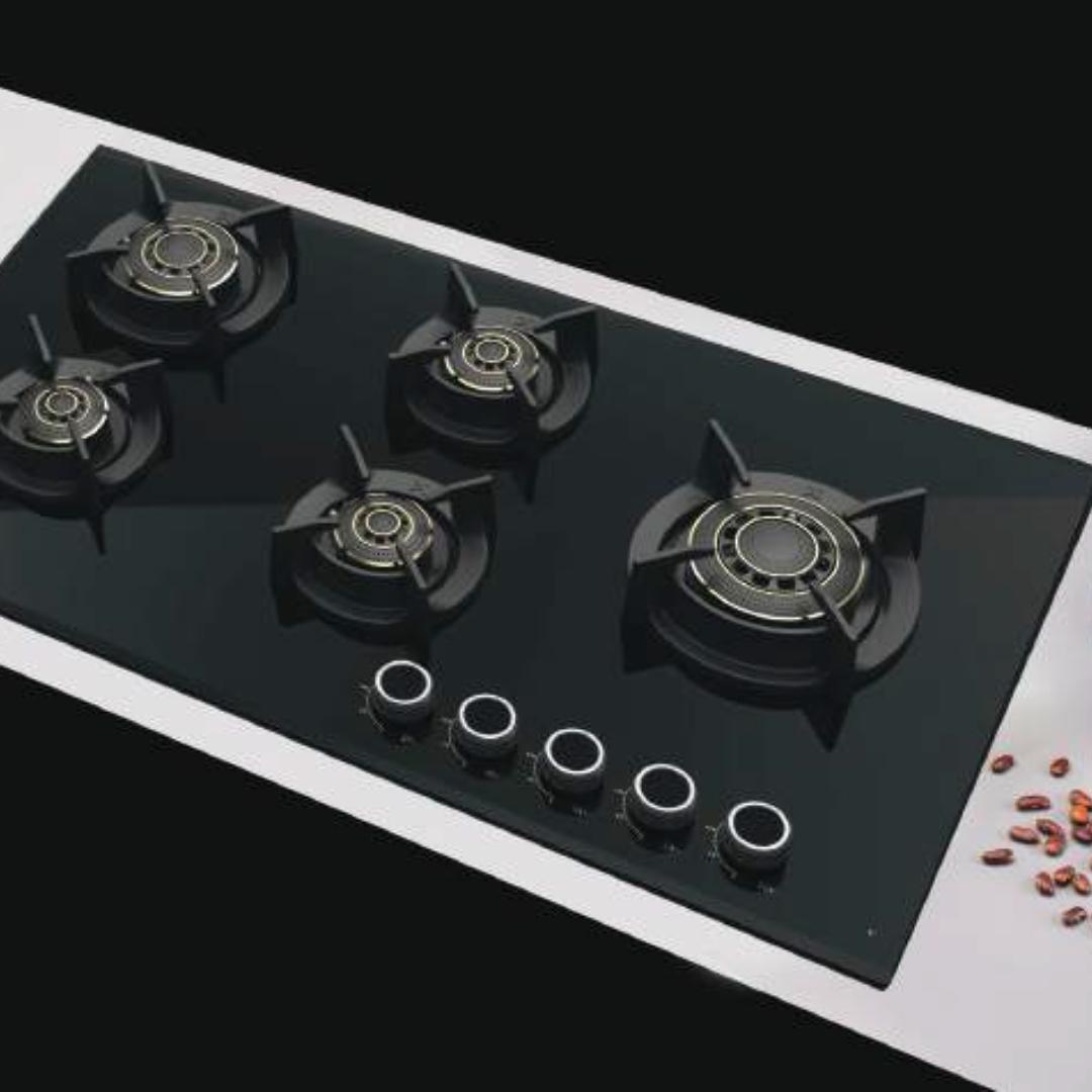 Hafele 90 cm 5 Burner Hob Vortex Series VORTEX 590