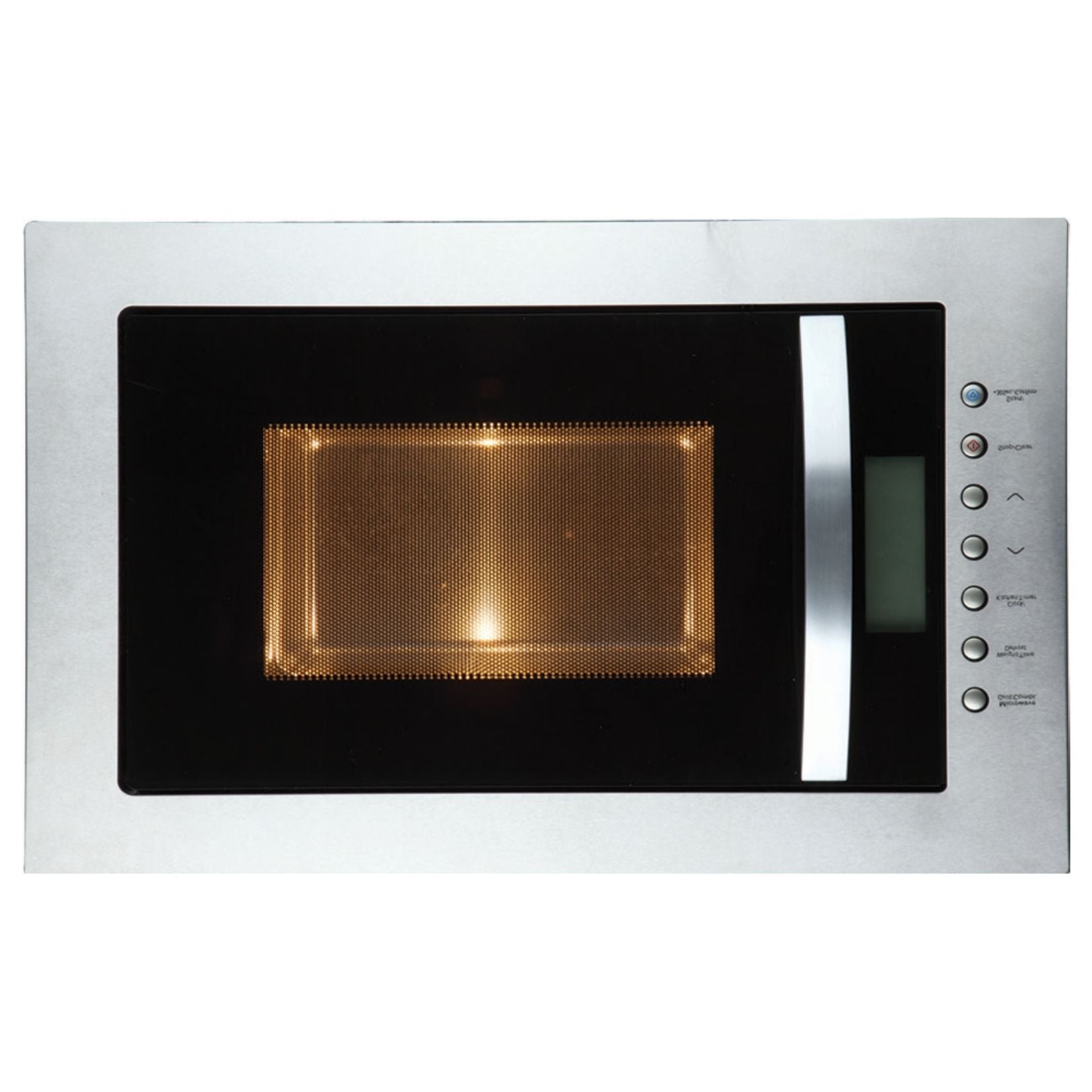 Hafele Built In Oven RIBB 70 + Hafele Built-In Microwave MARIA 28 + Hafele 60 cm Wall Mounted Chimney Essentia Series RENATA INCLINED 60 + Hafele 60 cm 3 Burner Hob Essentia Series VERENA 360