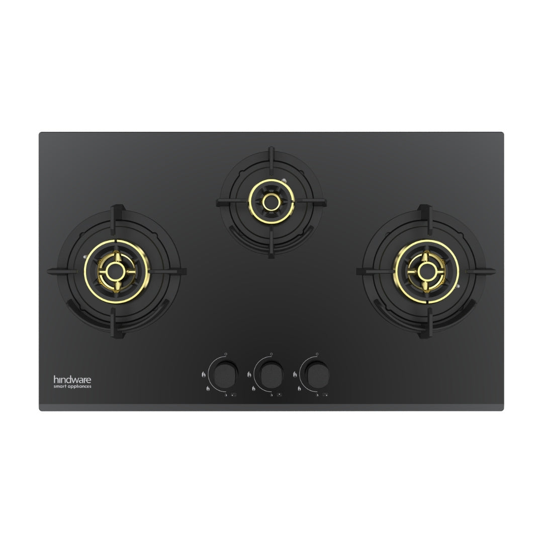 Hindware 75 cm 3 Burner Hob Hazel HAZEL 3B 75 CM