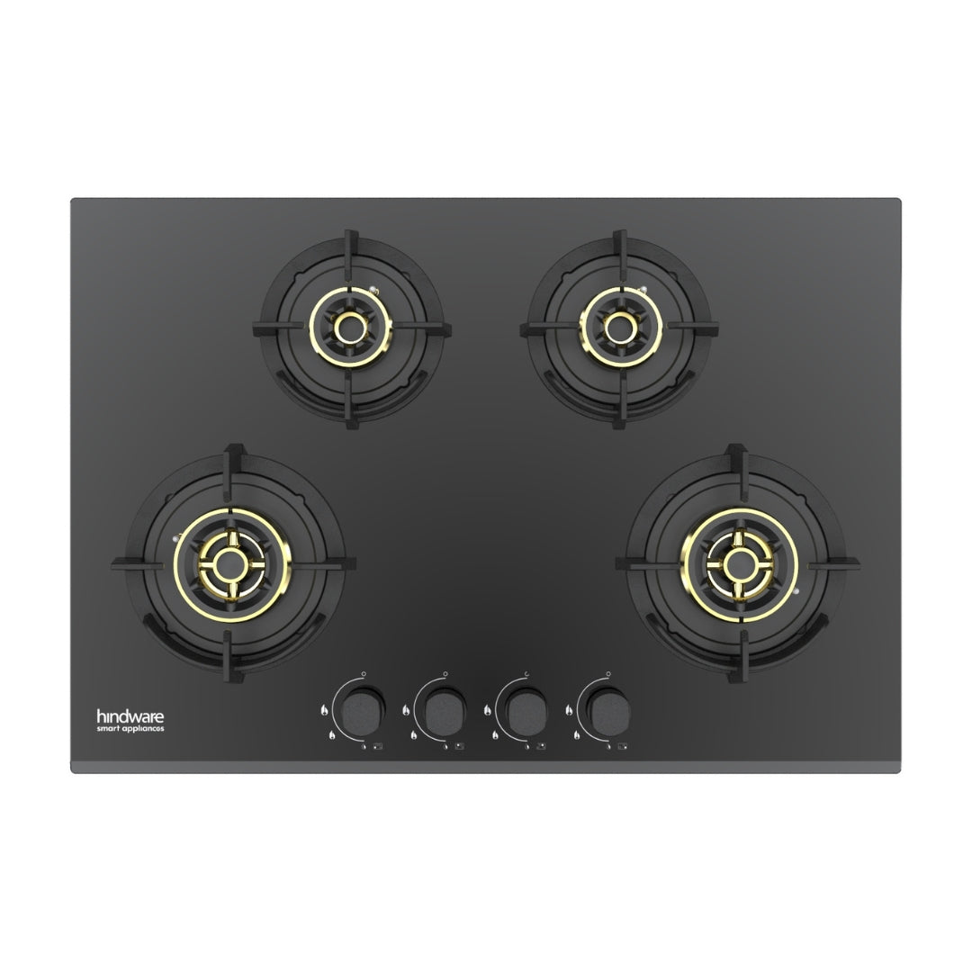 Hindware 75 cm 4 Burner Hob Hazel HAZEL 4B 75 CM