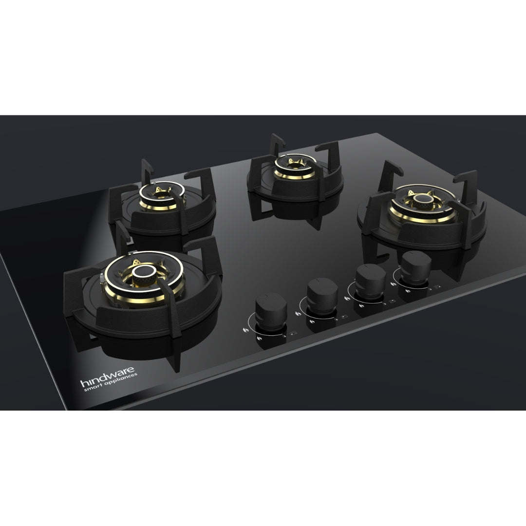 Hindware 75 cm 4 Burner Hob Hazel HAZEL 4B 75 CM