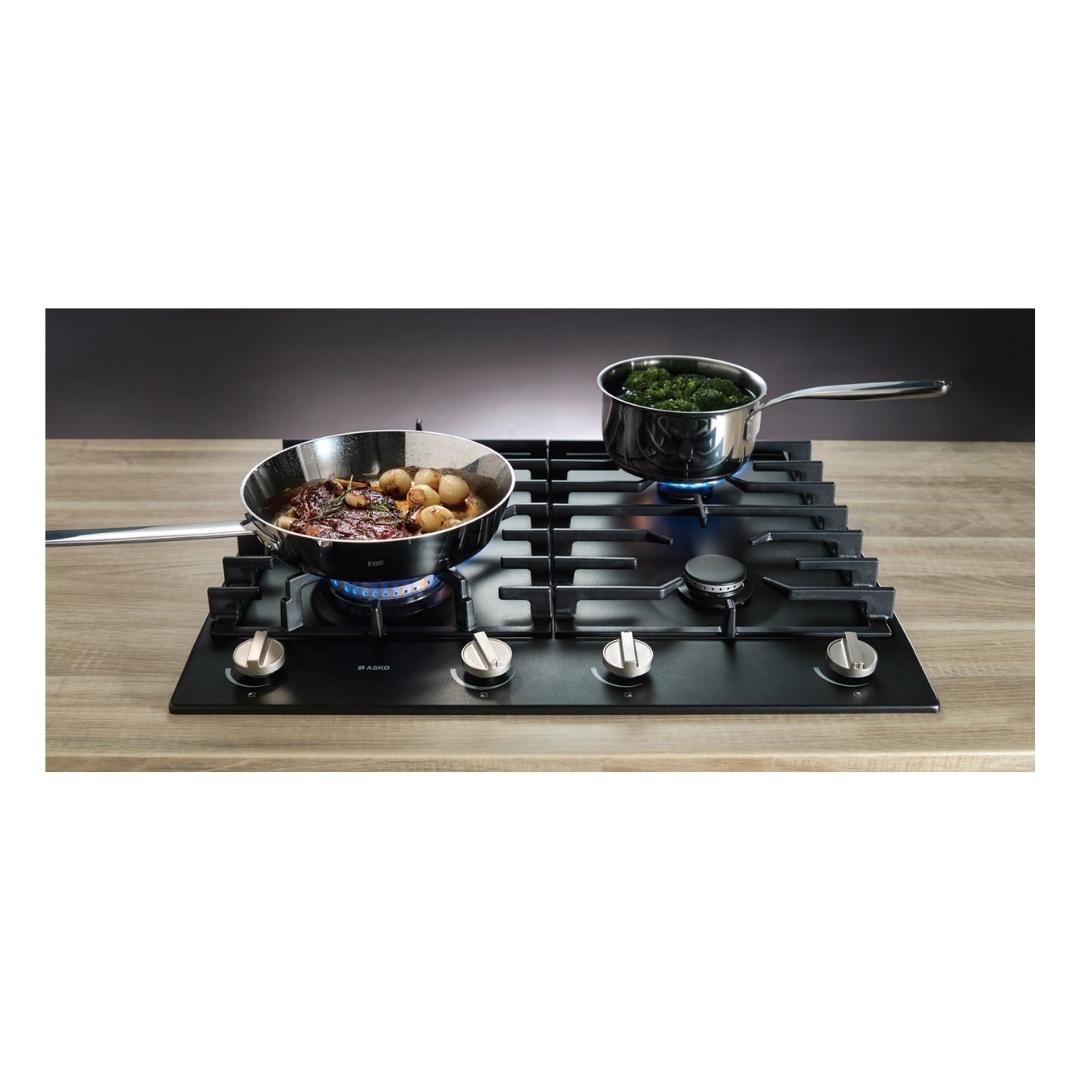 Asko 60 cm 4 Burner Hob Asko Series HG1666AB/S1