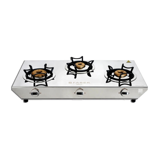 Faber 77 cm 3 Burner Cooktop Hilux Series HILUX MAX 3BB SS